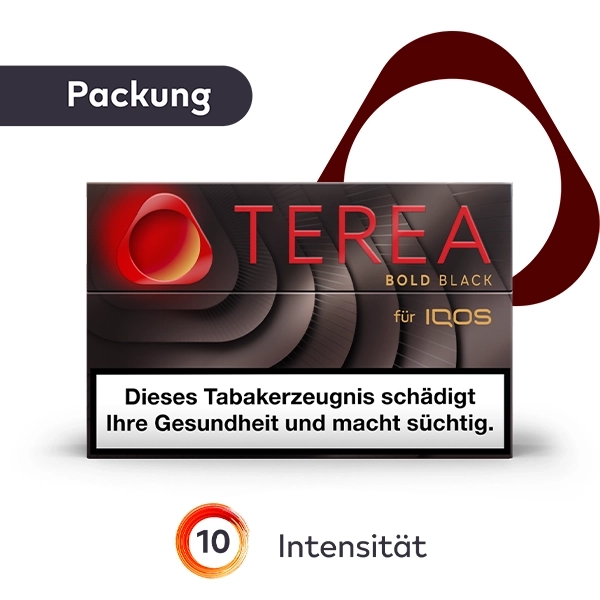 Terea Bold Black Tabaksticks für IQOS ILUMA