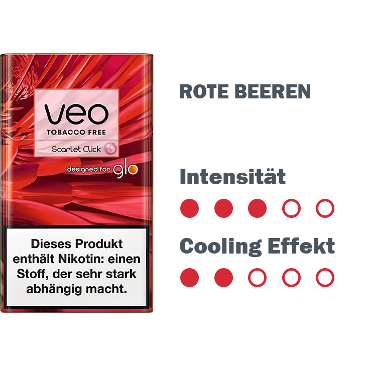 VEO Scarlet Click Tobacco Free