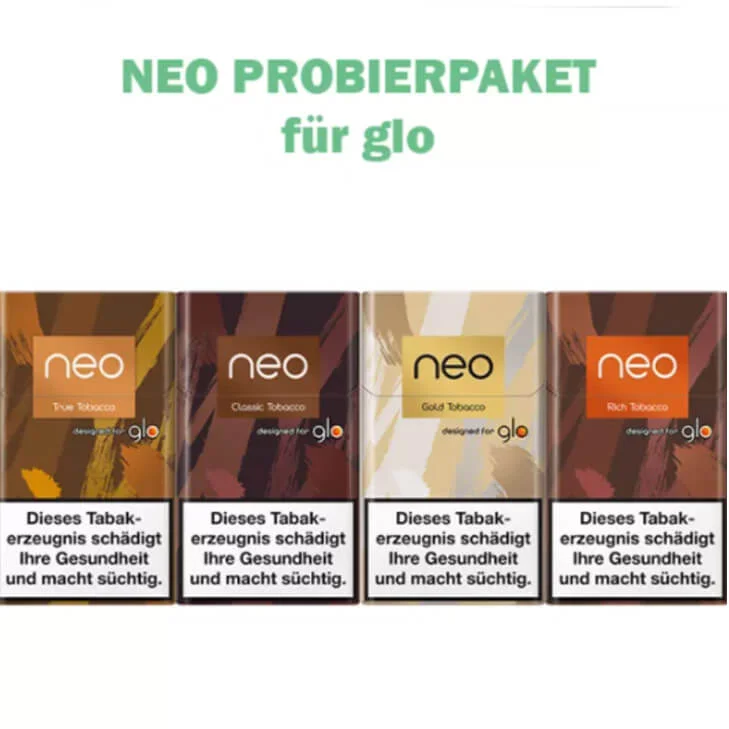 neo sticks Probierpaket für glo (4 Packungen)