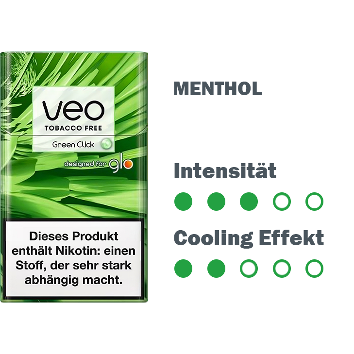 VEO Green Click Tobacco Free