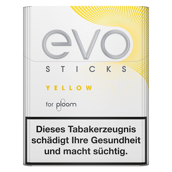 evo tobacco sticks yellow