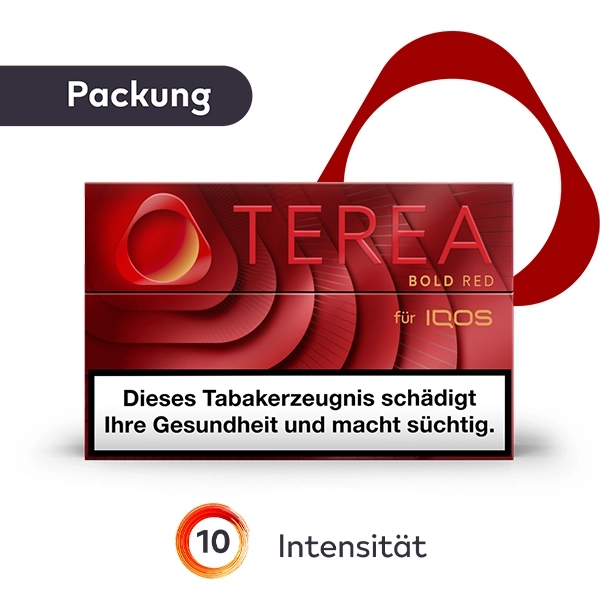 Terea Bold Red Tabaksticks für IQOS ILUMA
