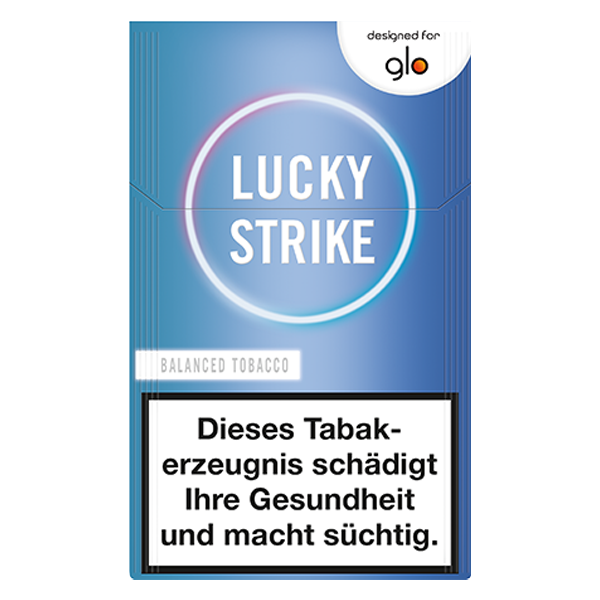 Die Lucky Strike for Glo Balanced Tobacco